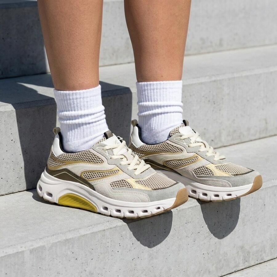 Gabor Rolling Soft Sneakers beige Synthetisch Dames - Foto 3