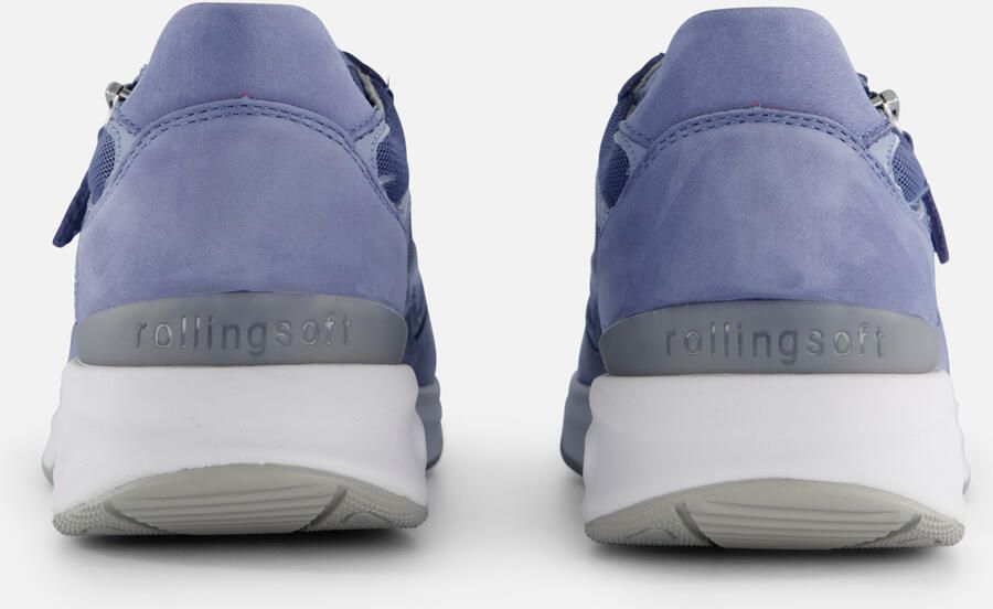 Gabor Rollingsoft Sneakers blauw Leer - Foto 4