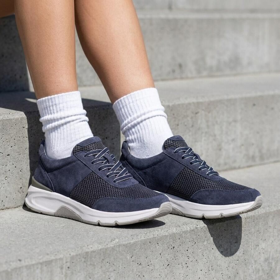 Gabor Rollingsoft Sneakers blauw Synthetisch Dames - Foto 2