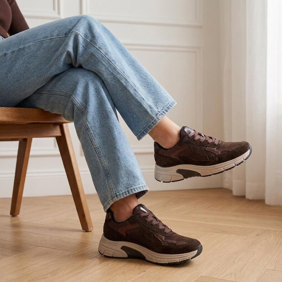 Gabor Rollingsoft Sneakers Bruin