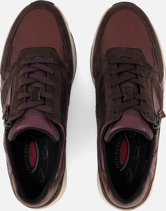 Gabor Rollingsoft Sneaker 0106.01.016 Noce Mocca Combi - Foto 2