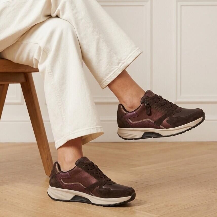 Gabor Rollingsoft Sneaker 0106.01.016 Noce Mocca Combi