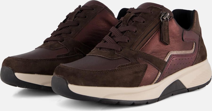 Gabor Rollingsoft Sneaker 0106.01.016 Noce Mocca Combi - Foto 4