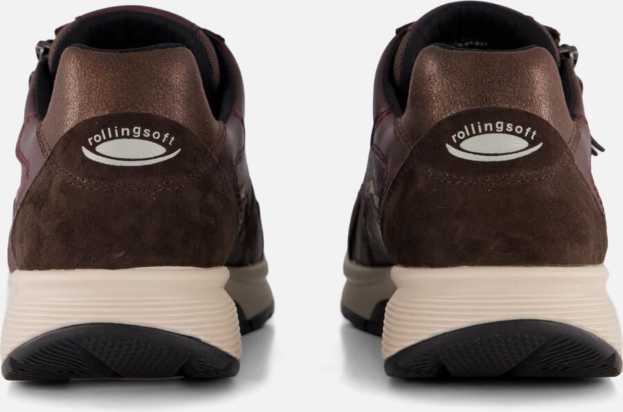 Gabor Rollingsoft Sneaker 0106.01.016 Noce Mocca Combi - Foto 3