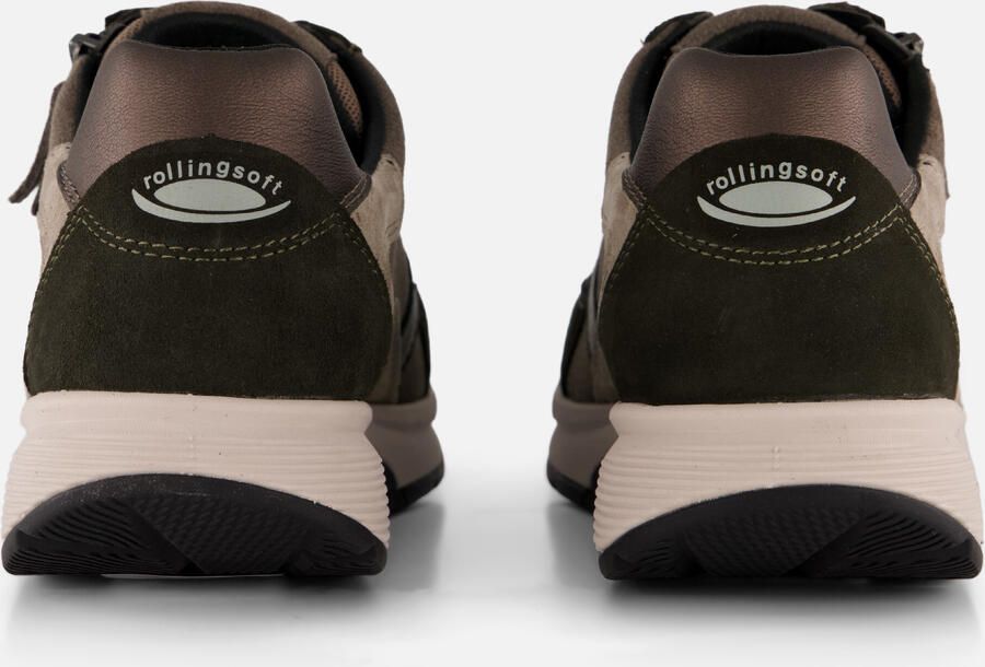 Gabor Rollingsoft Sneakers laag beige bruin zwart - Foto 4