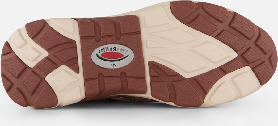 Gabor Rollingsoft Sneaker Zacht Roze Mesh Leer Combi - Foto 7
