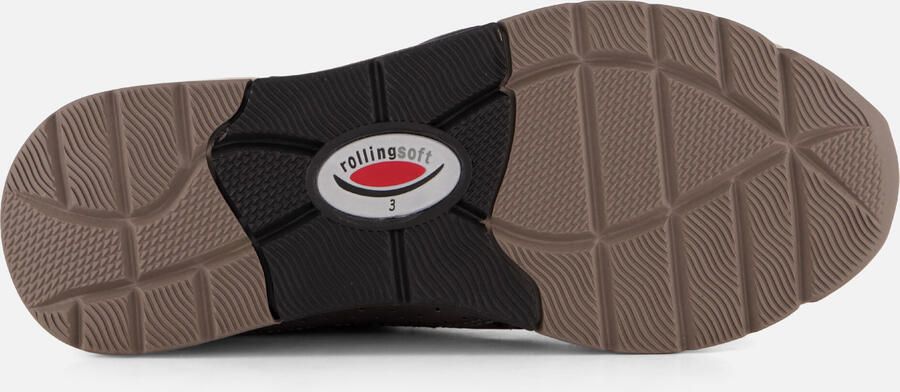 Gabor Rollingsoft Sneakers met sleehak veterschoen halfhoge schoen vrijetijdsschoen met extra ritssluiting - Foto 6