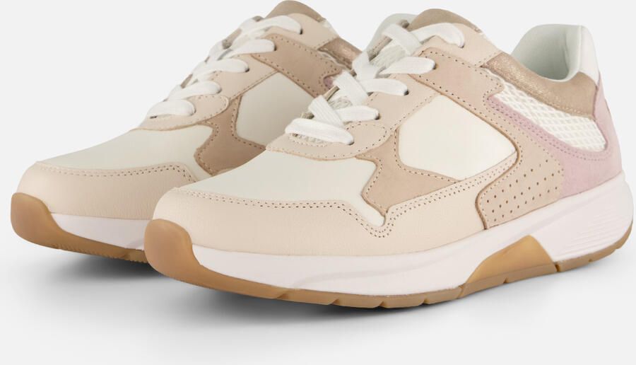 Gabor Rollingsoft Sneakers wit Synthetisch Dames