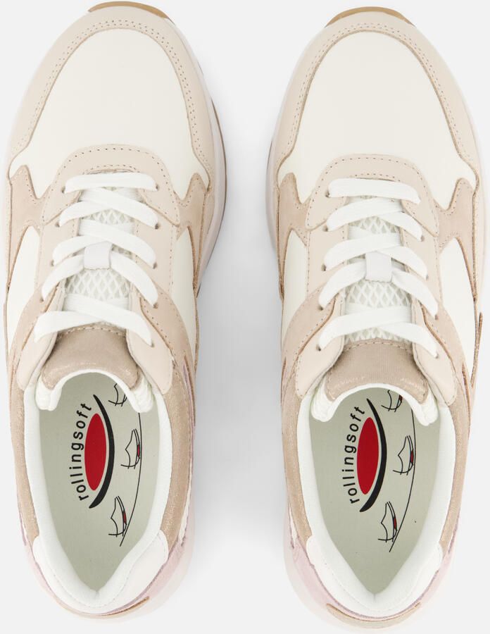 Gabor Rollingsoft Sneakers wit Synthetisch Dames - Foto 2