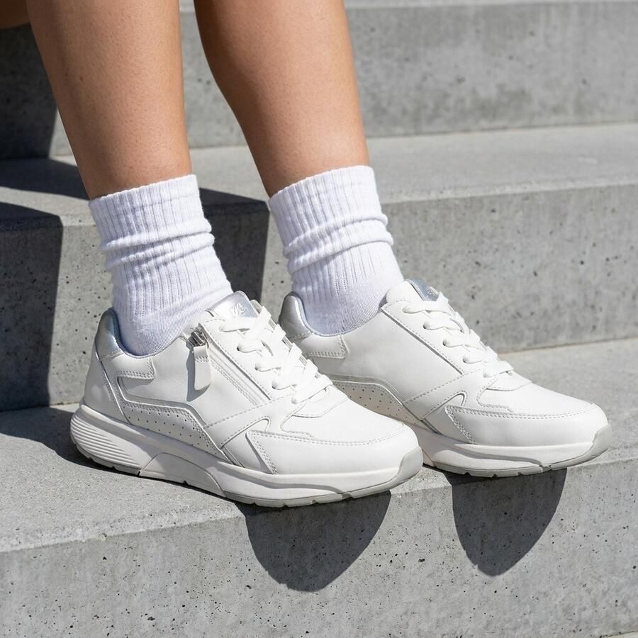 Gabor Rollingsoft Sneaker wit Synthetisch Dames - Foto 2