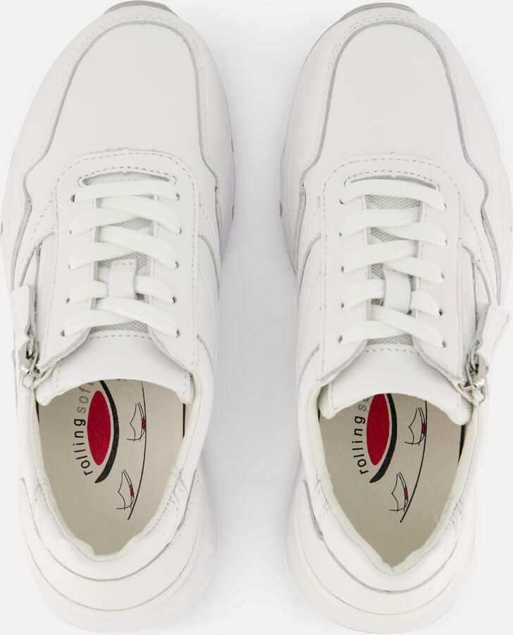 Gabor Rollingsoft Sneakers wit Leer - Foto 2