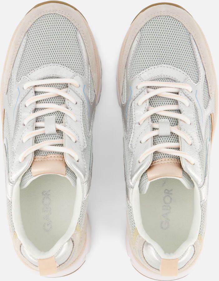 Gabor Comfort Optifit dames sneaker Blauw multi - Foto 4