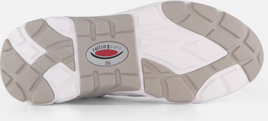 Gabor Rollingsoft Sneakers wit Textiel Dames - Foto 7