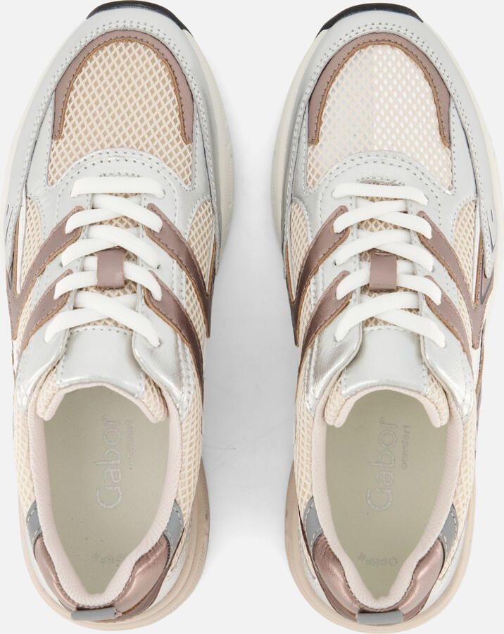 Gabor Rollingsoft Sneakers zilver Synthetisch - Foto 3