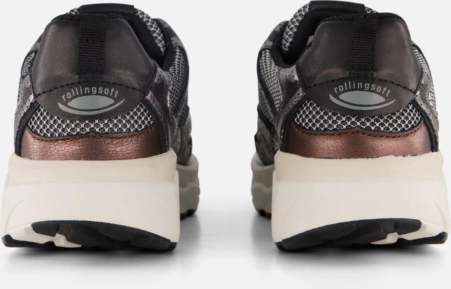 Gabor Rollingsoft Sneakers zilver Textiel Dames - Foto 3
