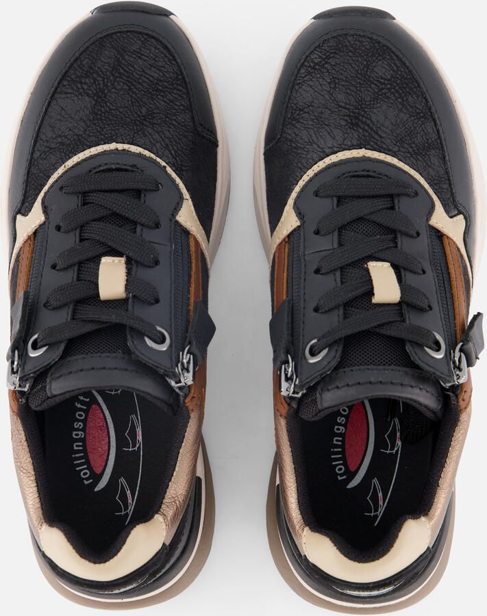 Gabor Rollingsoft K-leest sneakers zwart Dames - Foto 2