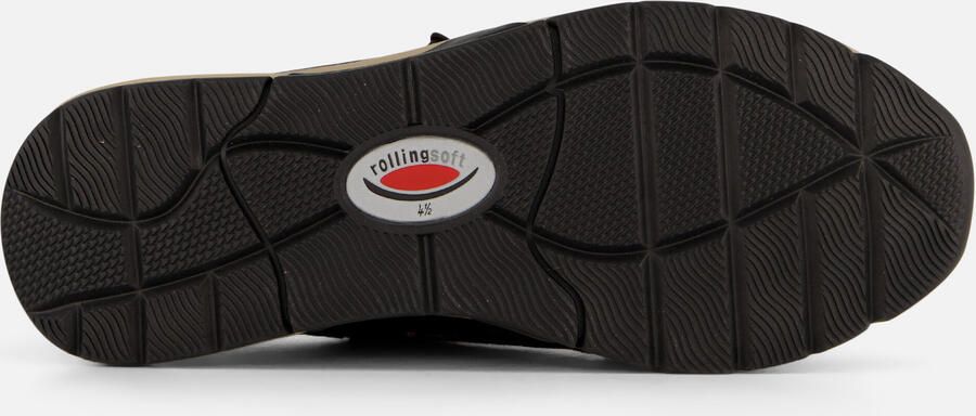 Gabor Rollingsoft Sneakers zwart Suede Dames - Foto 5