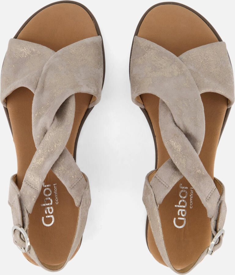 Gabor Sandalen beige Synthetisch - Foto 3