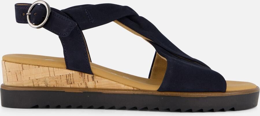 Gabor Sandalen blauw Suede - Foto 4