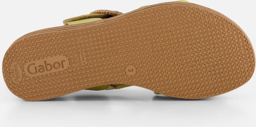 Gabor Sandalen geel Leer - Foto 5