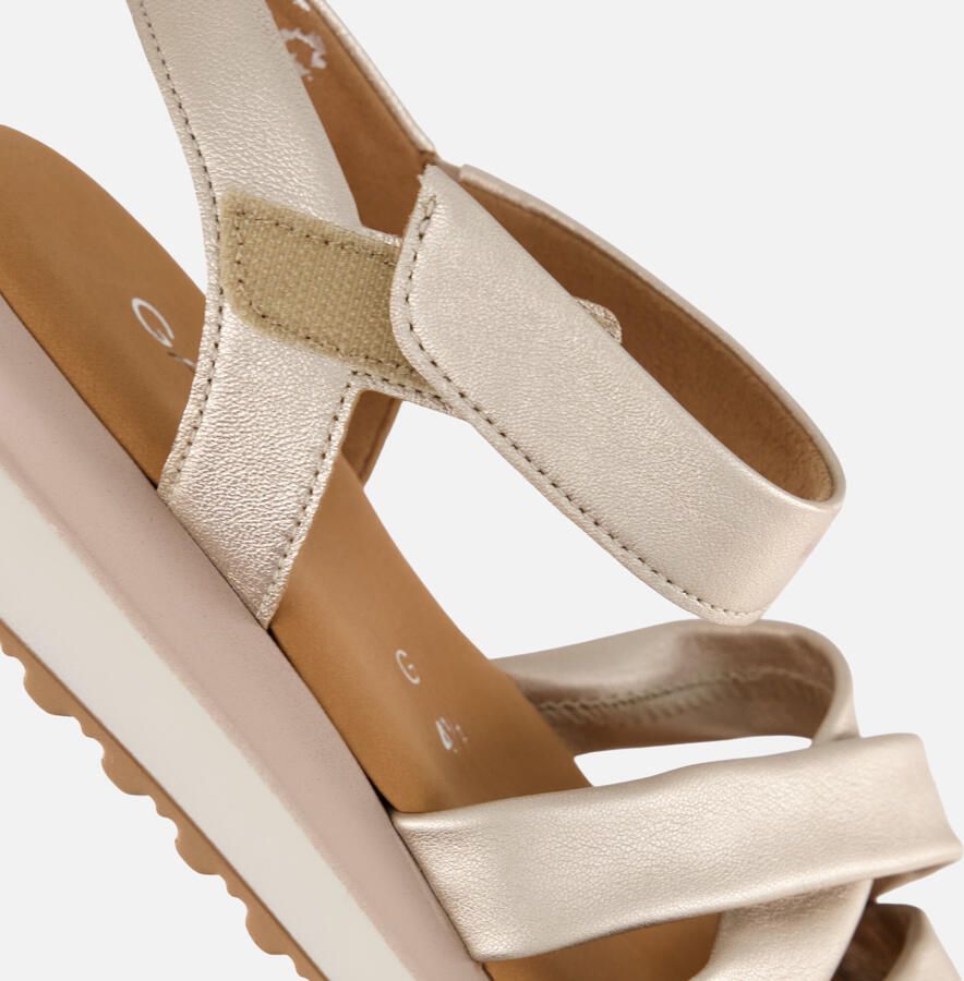 Gabor Sandalen Metallic goud Synthetisch - Foto 2