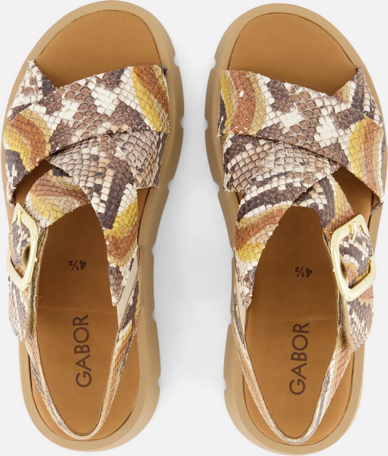 Gabor sandalen Python Synthetisch - Foto 3