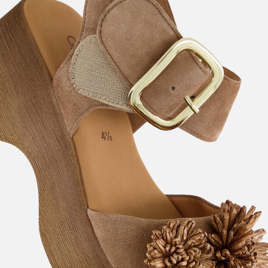 Gabor Sandalen taupe Suède - Foto 2