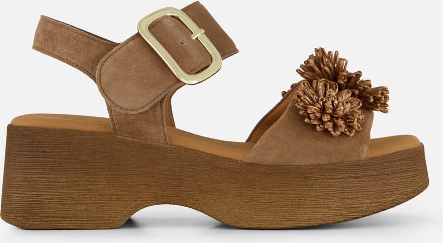 Gabor Sandalen taupe Suède - Foto 4