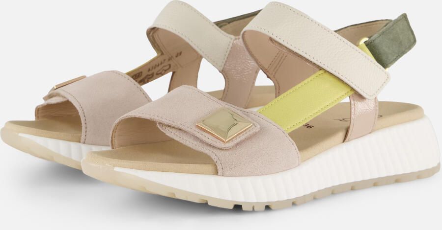 Gabor Sandalen wit Leer