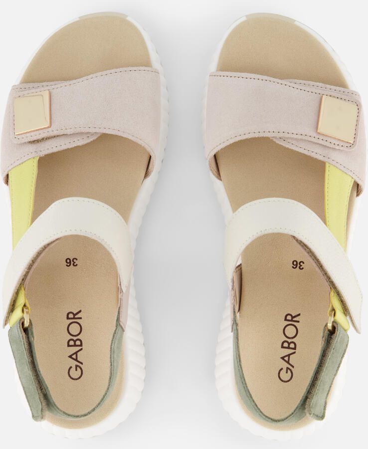 Gabor Sandalen wit Leer - Foto 3