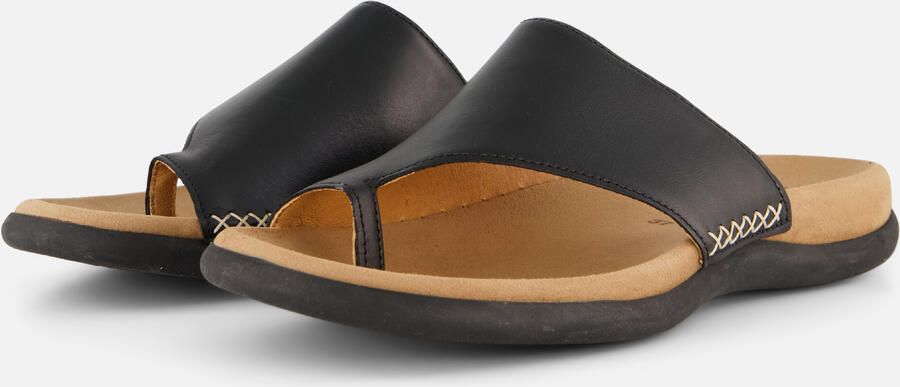 Gabor Teenslippers sleehak zomerschoen dianette met contrastkleurig borduursel - Foto 5