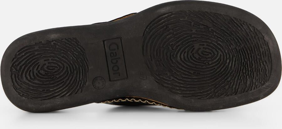 Gabor Teenslippers sleehak zomerschoen dianette met contrastkleurig borduursel - Foto 8