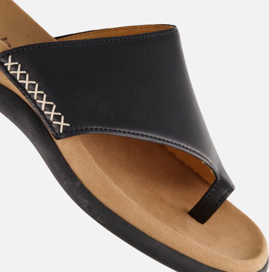 Gabor Teenslippers sleehak zomerschoen dianette met contrastkleurig borduursel - Foto 3
