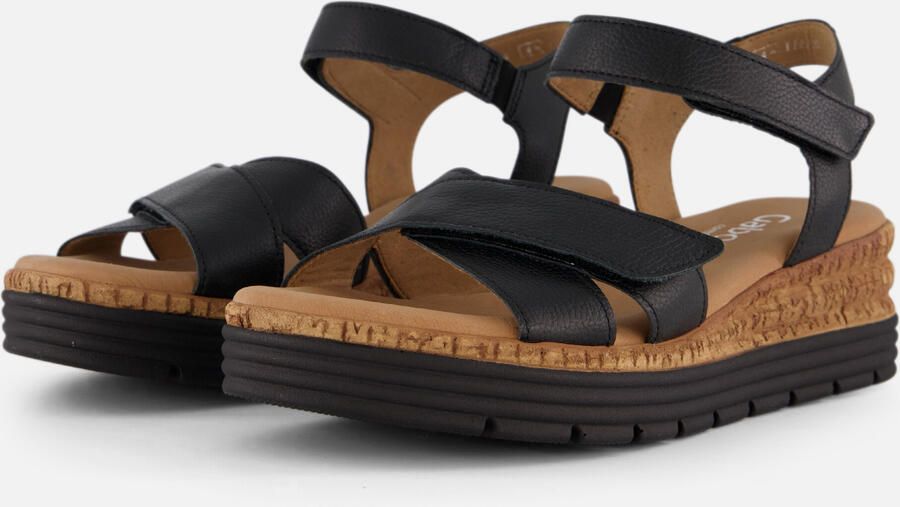 Gabor Sleehaksandaaltjes Genua bandjessandaal comfort-schoen zomerschoen stretchinzet breedte g - Foto 4