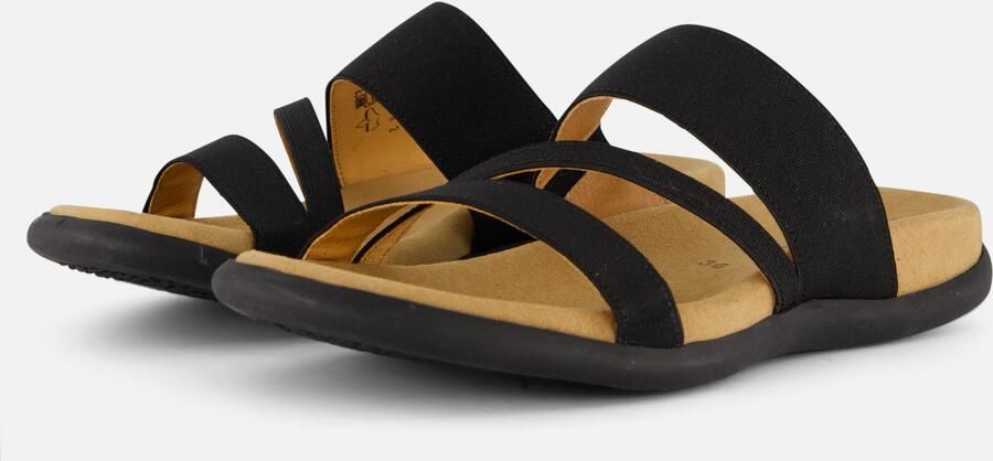 Gabor Slippers sleehak zomerschoen pantoffels met ademende leren voering - Foto 10