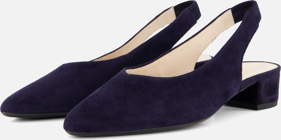 Gabor Slingbacks blauw Suède