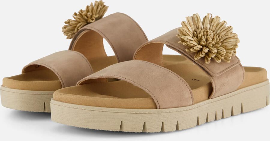 Gabor Slippers beige Suède - Foto 4