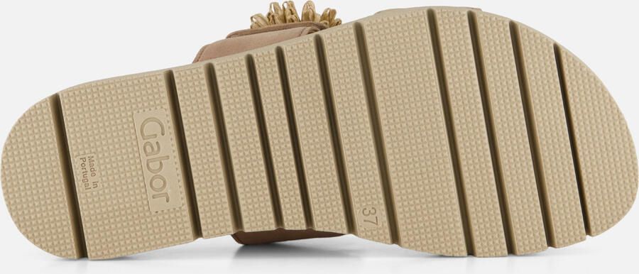 Gabor Slippers beige Suède - Foto 5
