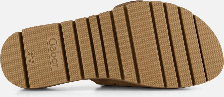 Gabor 83.742.14 Slippers Bruin Suede Dames Bruin - Foto 4