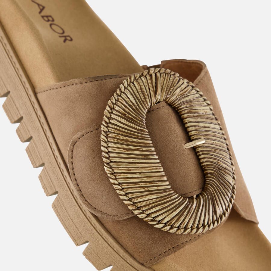 Gabor 83.742.14 Slippers Bruin Suede Dames Bruin - Foto 2