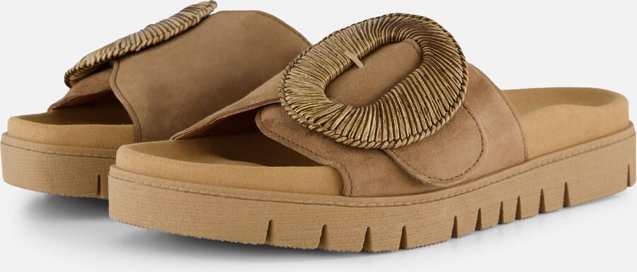 Gabor 83.742.14 Slippers Bruin Suede Dames Bruin - Foto 2