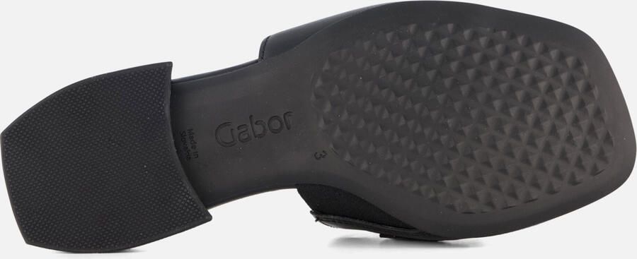 Gabor Slippers York blokhak zomerschoen comfort schoen met wijdte g (=wijd) - Foto 4