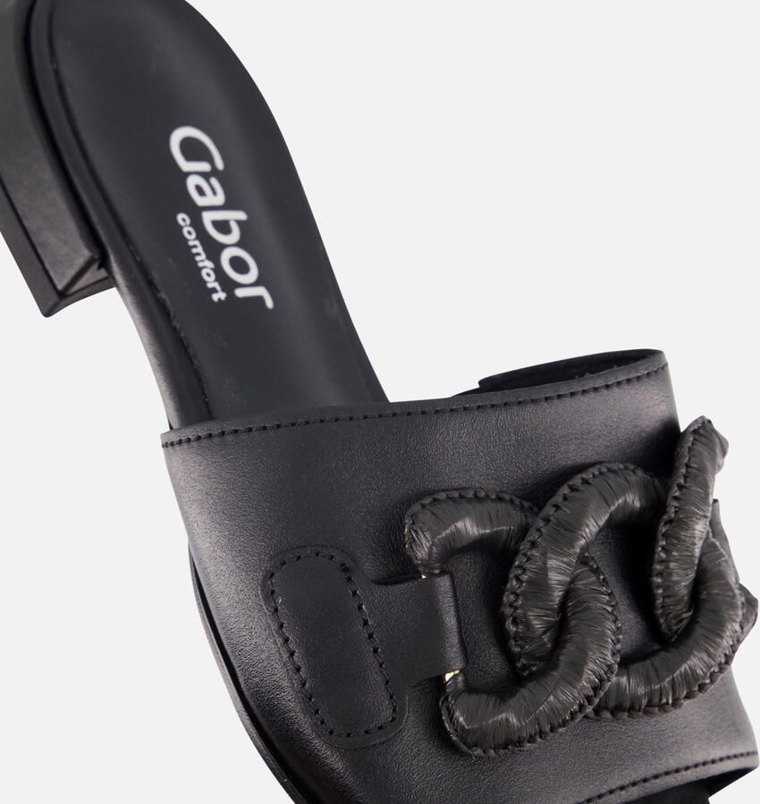 Gabor Slippers York blokhak zomerschoen comfort schoen met wijdte g (=wijd) - Foto 2