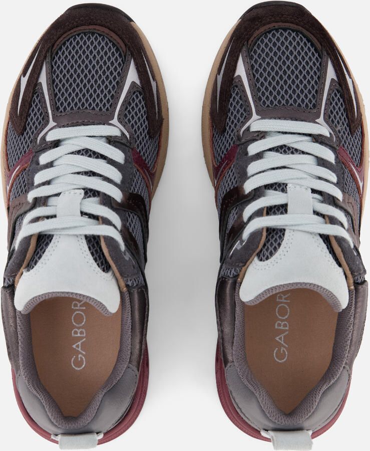 Gabor Sneaker grijs Suède Mesh - Foto 2