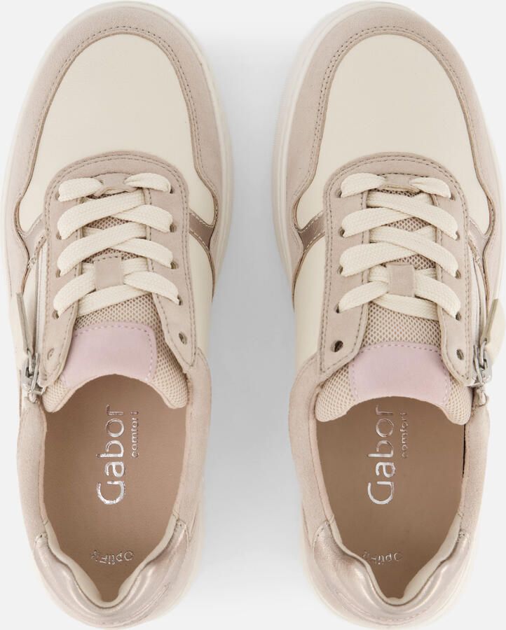 Gabor Sneakers beige Leer K-Leest - Foto 3