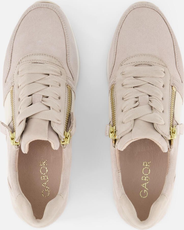Gabor Sneakers beige Suéde - Foto 3