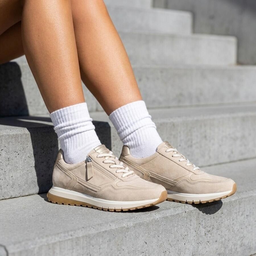 Gabor Sneakers beige Synthetisch Dames - Foto 2