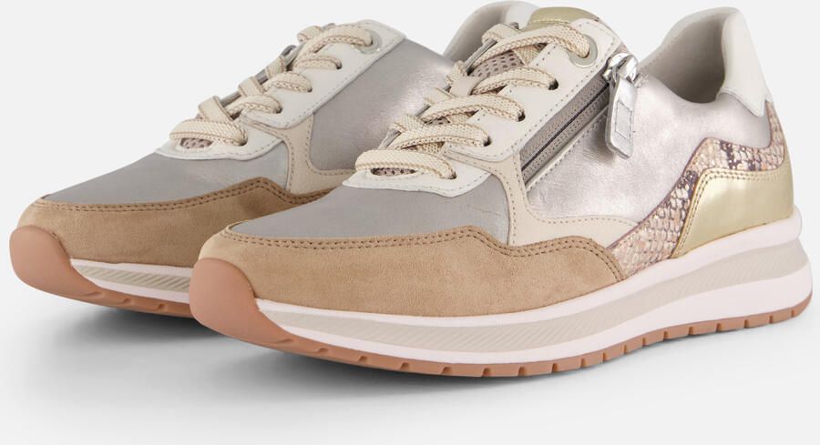 Gabor Comfort Optifit dames sneaker Beige wit - Foto 7
