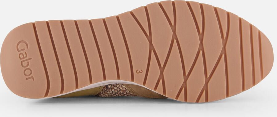Gabor Comfort Optifit dames sneaker Beige wit - Foto 8