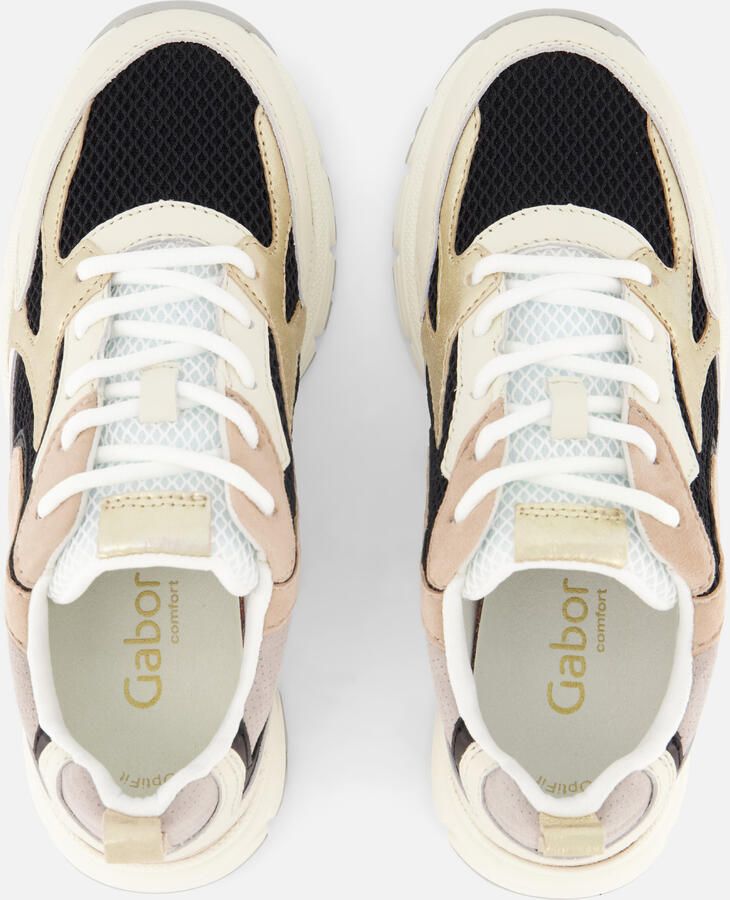 Gabor Sneakers met sleehak Florence vrijetijdsschoen lage schoen veterschoen in comfortwijdte g (= breed) - Foto 2